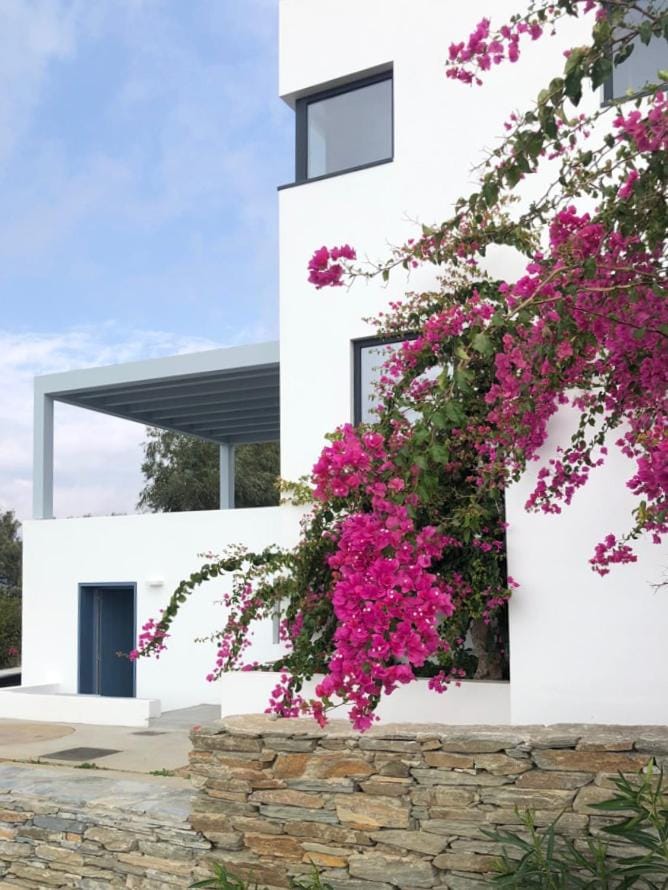 Blue Frames Summer House Villa in Decentralized Administration of the Aegean