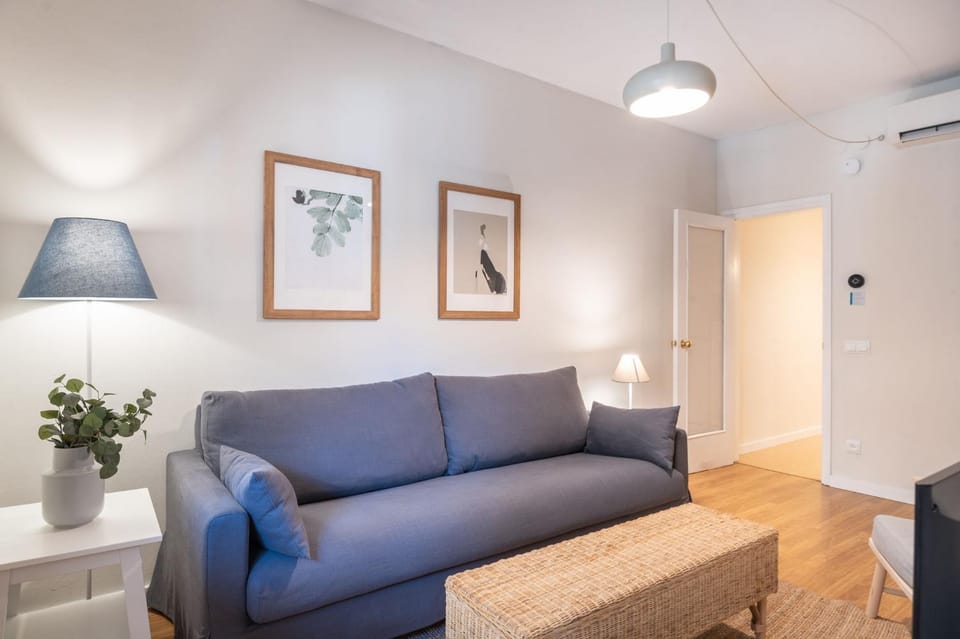Living room, air conditioner