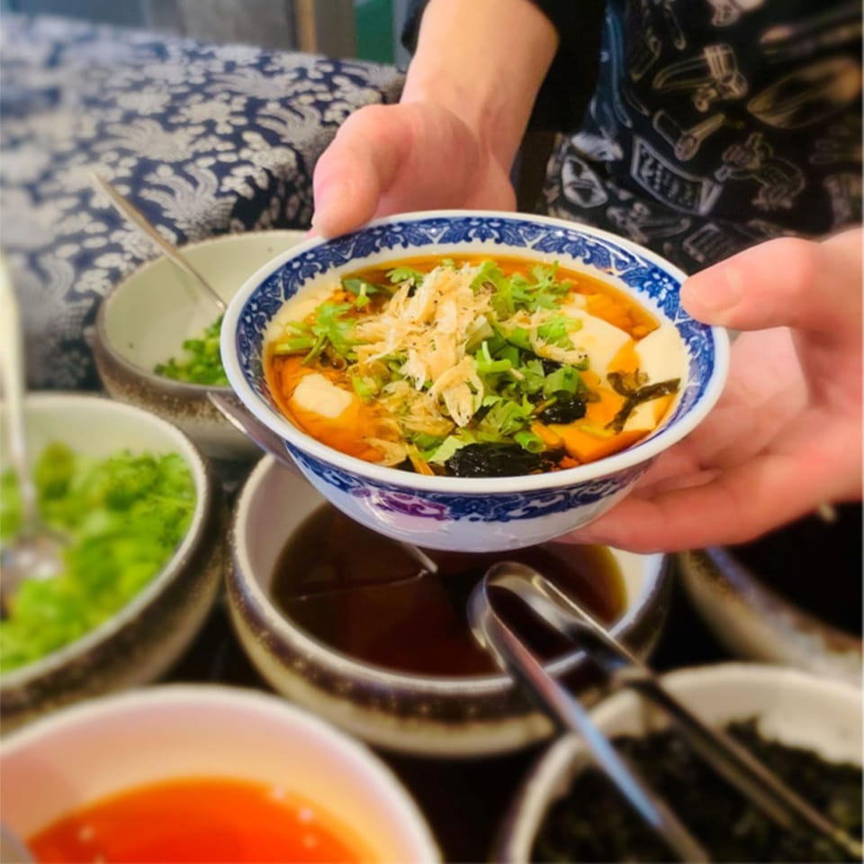 Asian breakfast