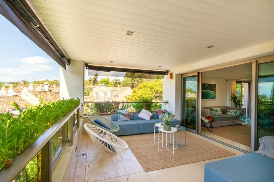 Day, View (from property/room), Balcony/Terrace, Balcony/Terrace, Seating area, Garden view