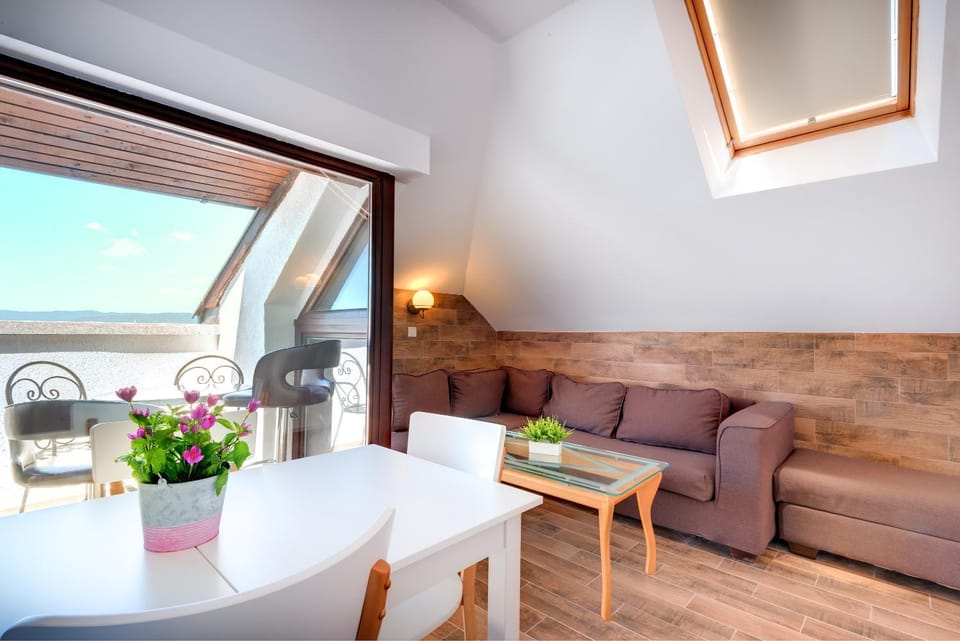 Patio, Living room, Seating area, Dining area