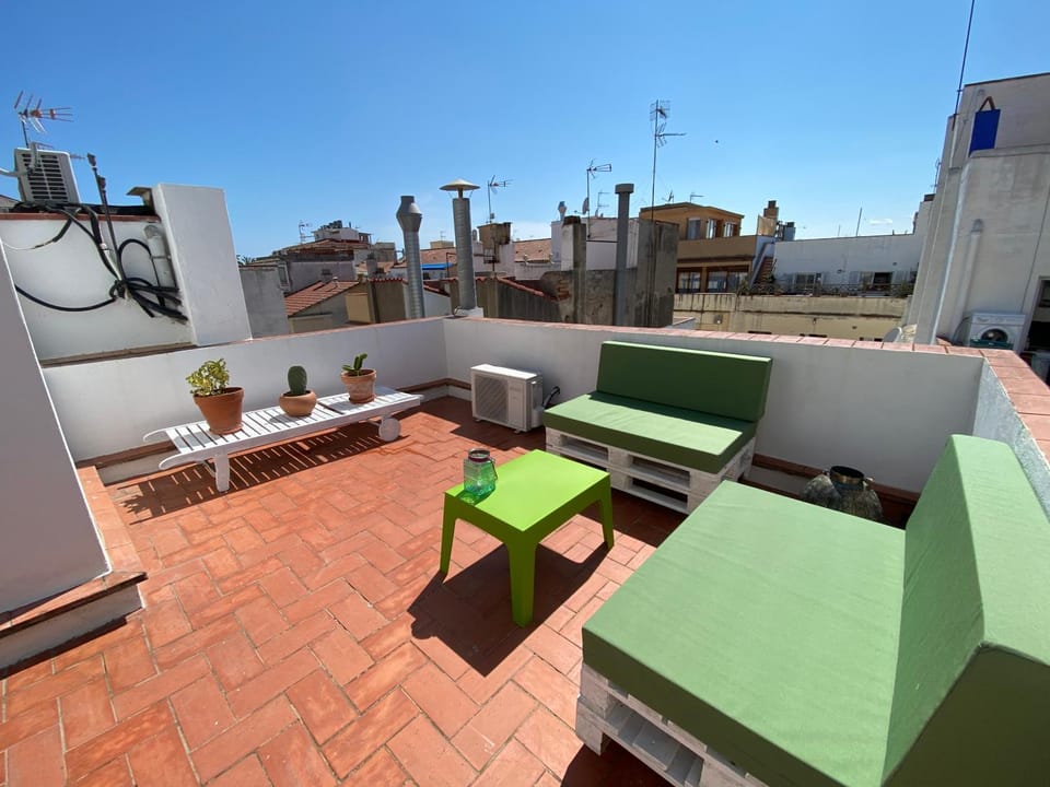 Amazing 2 bedroom Apartment with big sun terrace Sitges centre beach Apartment in Sitges