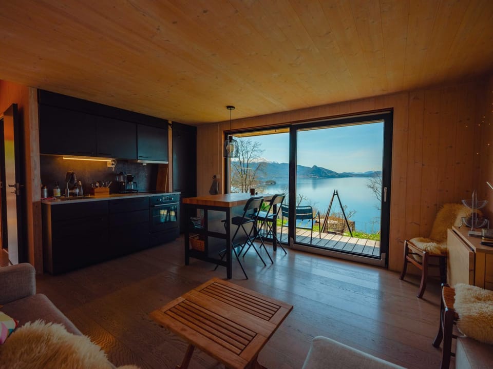 Hardangerfjord Panorama Cabin with Spectacular Fjord Views Cabin in Vestland