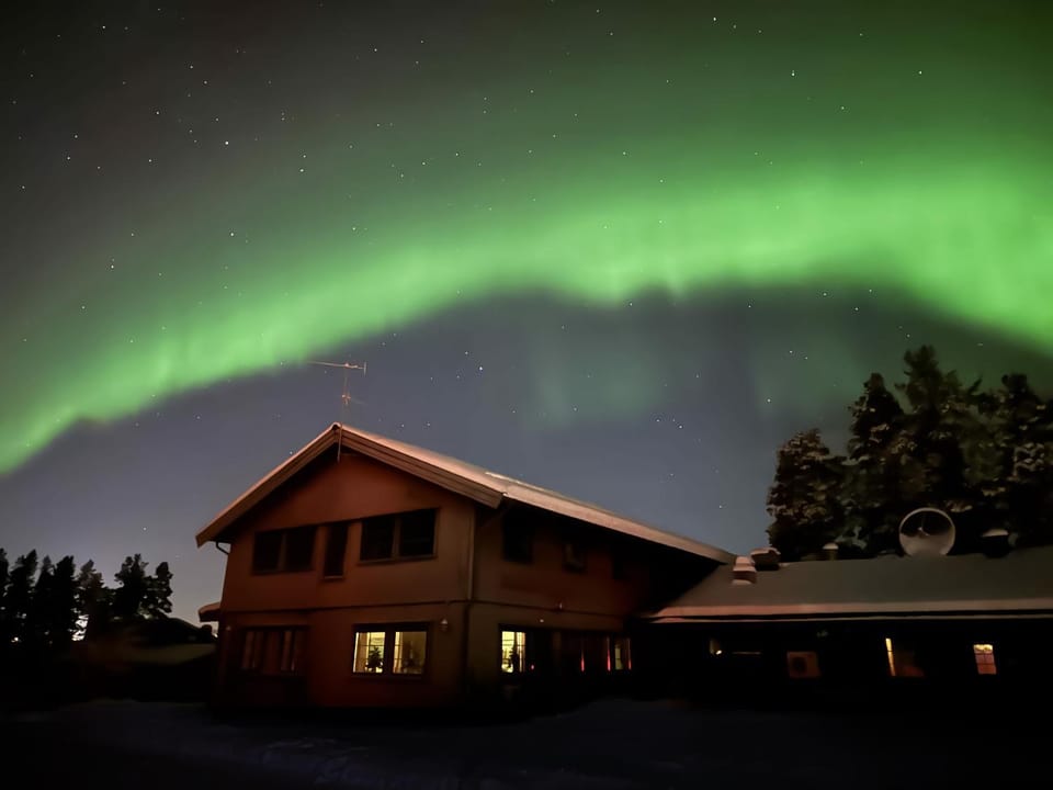 Nearby landmark, Night, Natural landscape, Winter