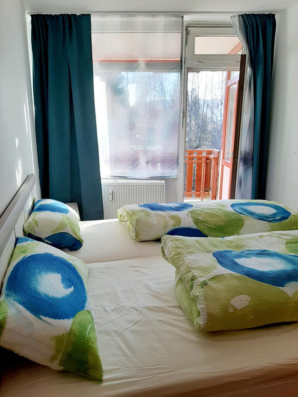 Balcony/Terrace, Bedroom, Garden view