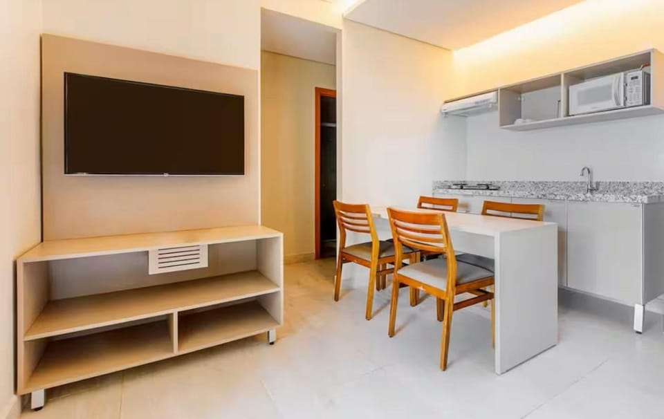 Living room, Communal kitchen