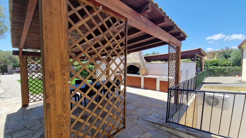 Property building, Patio
