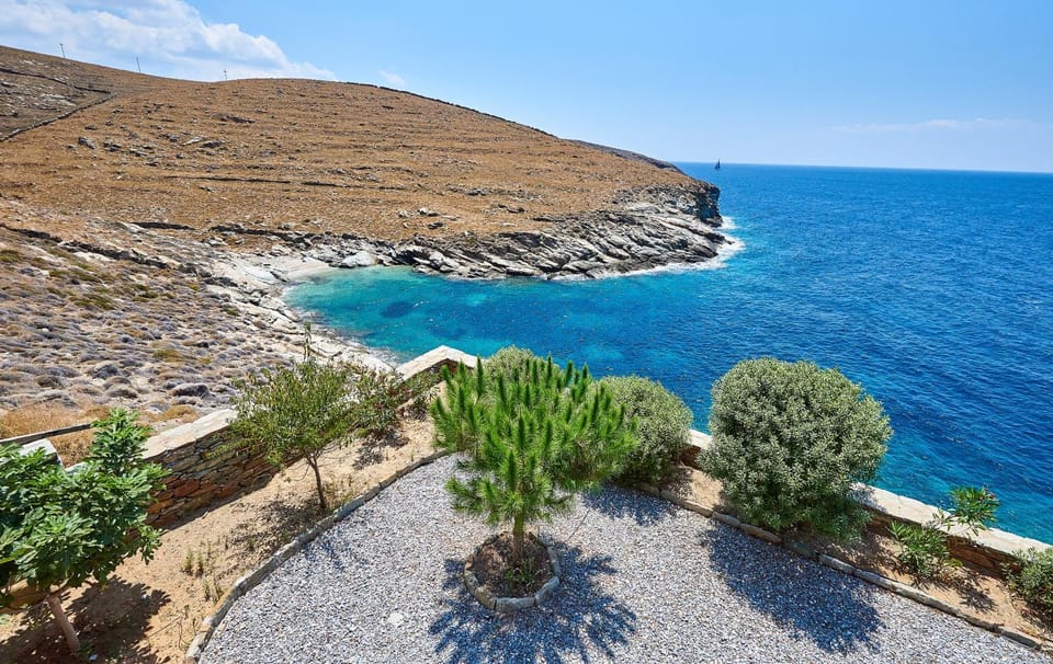 Natural landscape, Garden, Sea view