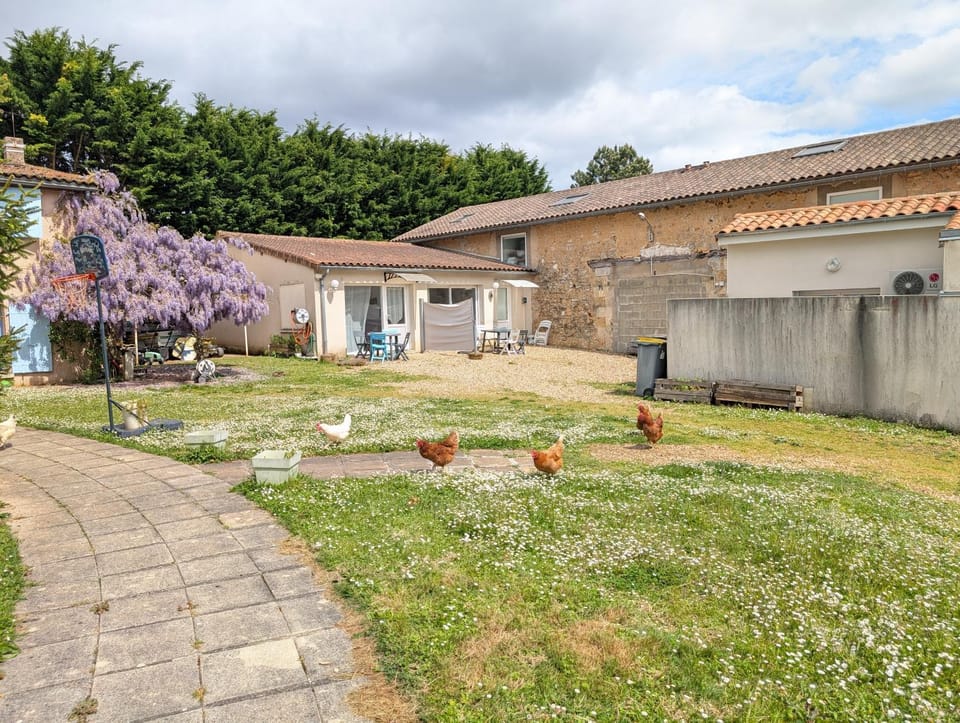 Children play ground, Garden view, Time of day, Parking