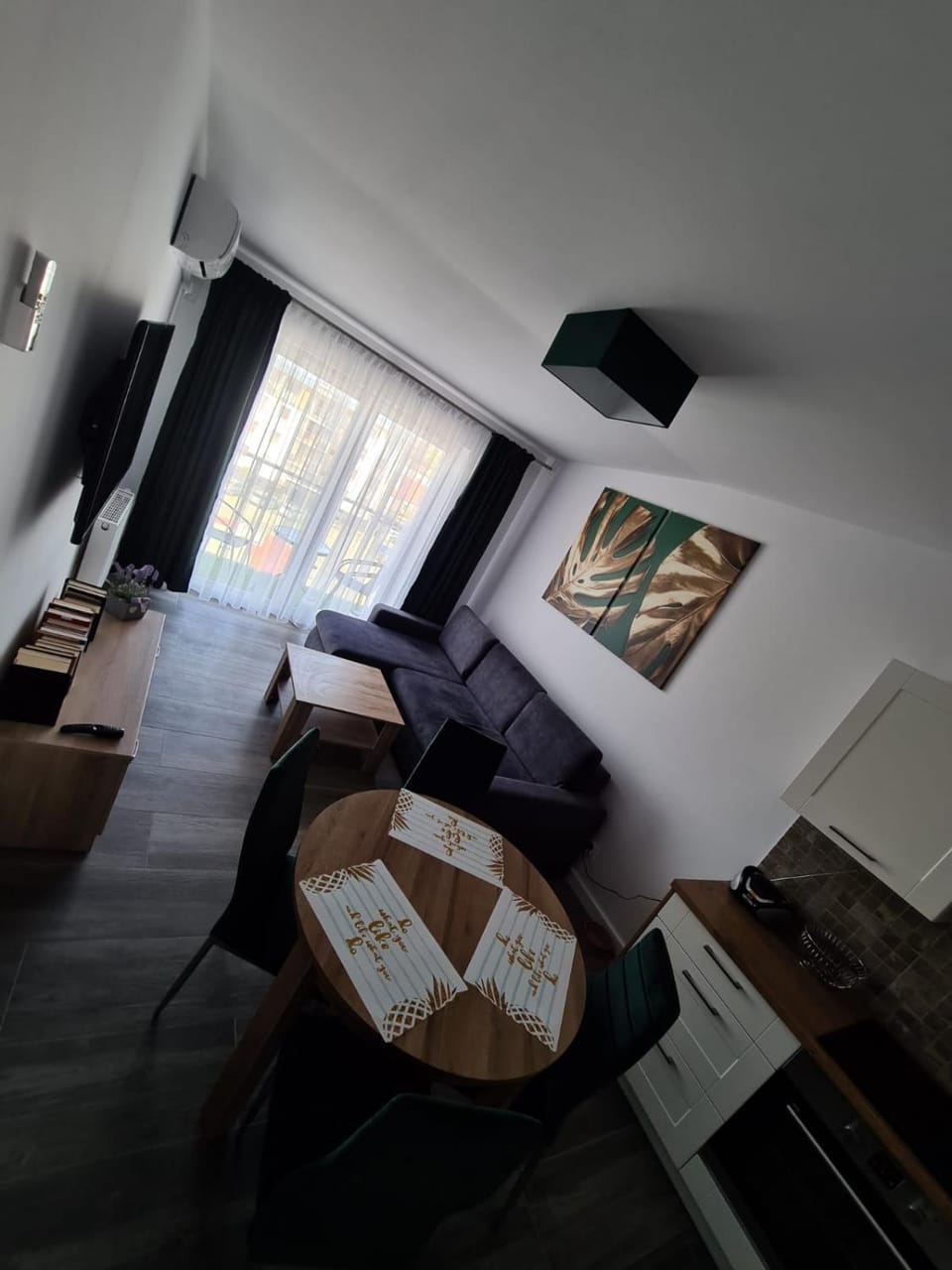 Living room, Seating area, Dining area