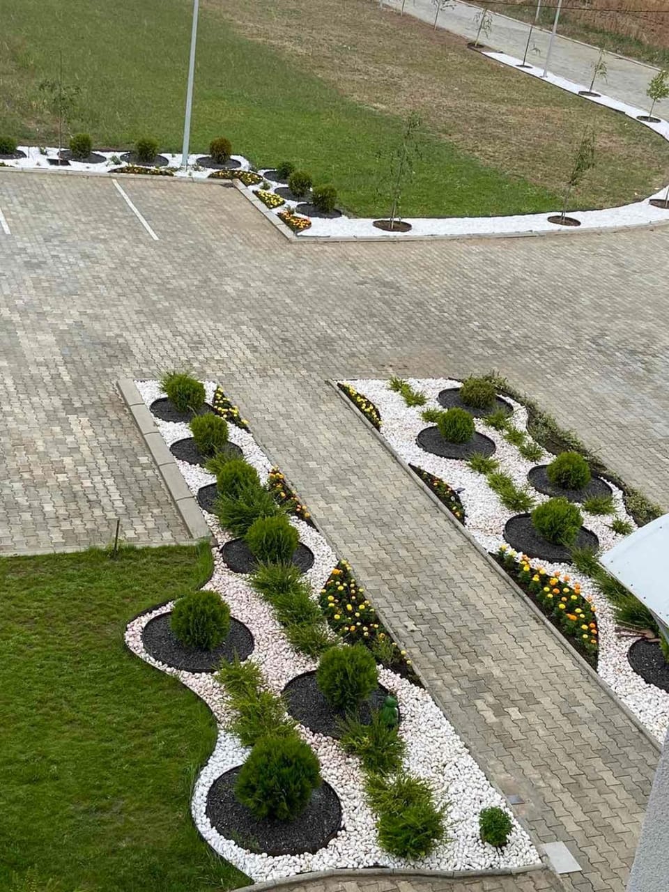 Property building, Garden