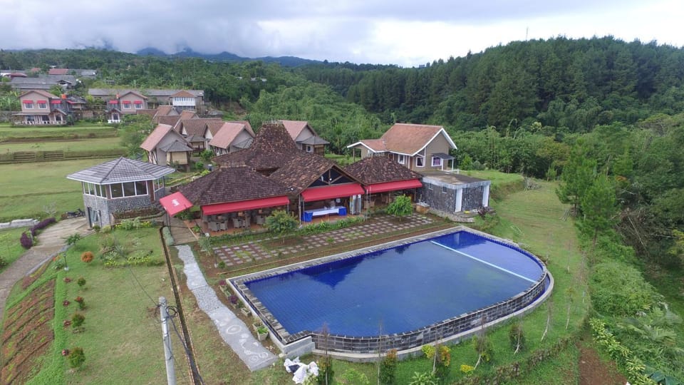 Property building, Restaurant/places to eat, Garden, Mountain view, Pool view, Swimming pool