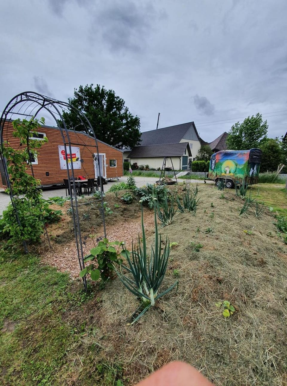 Property building, Garden