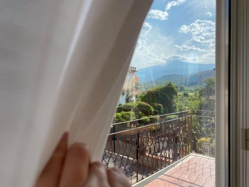 Property building, Natural landscape, View (from property/room), Balcony/Terrace, Mountain view