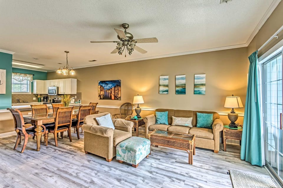 2 Mi to Beach: Myrtlewood Condo w/ Resort Perks! House in Carolina Forest