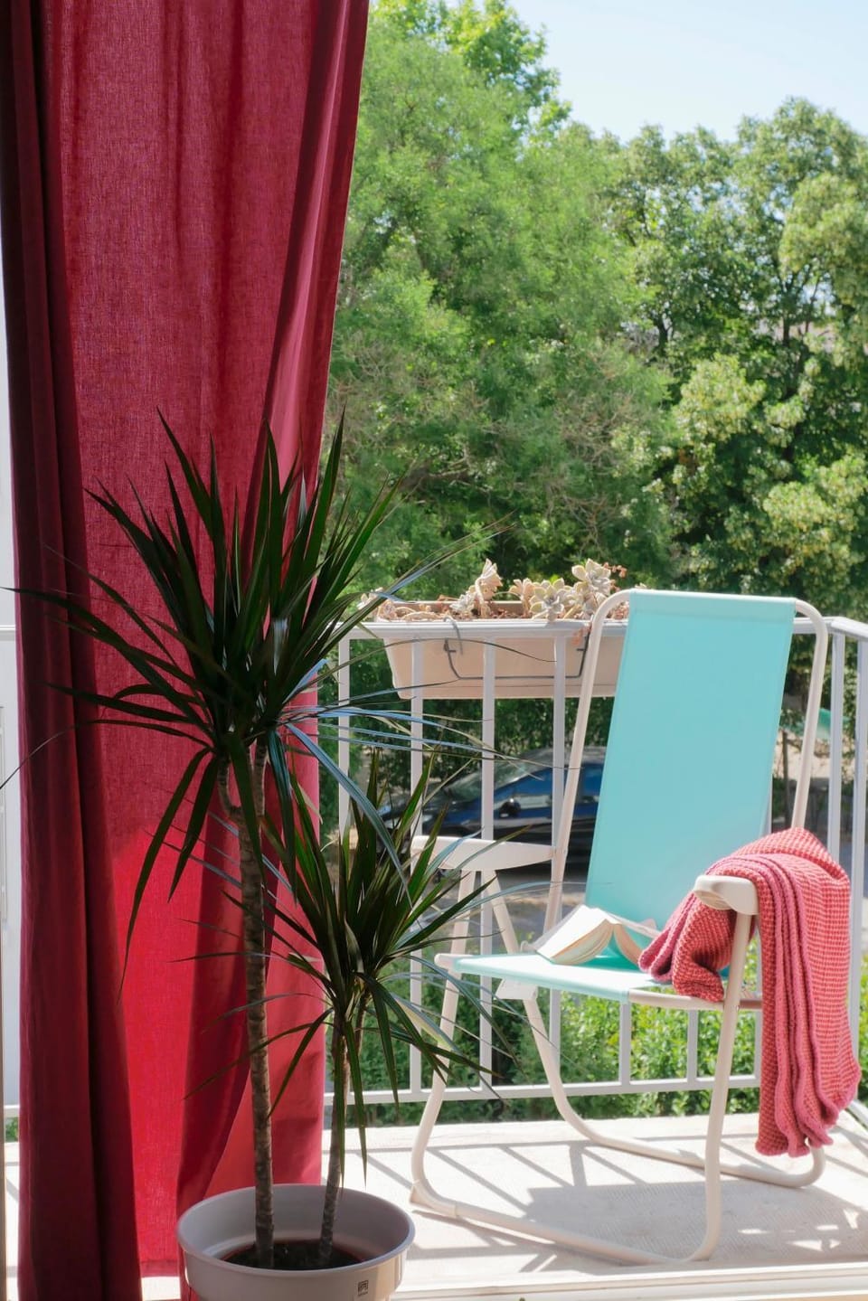 Balcony/Terrace, Garden view