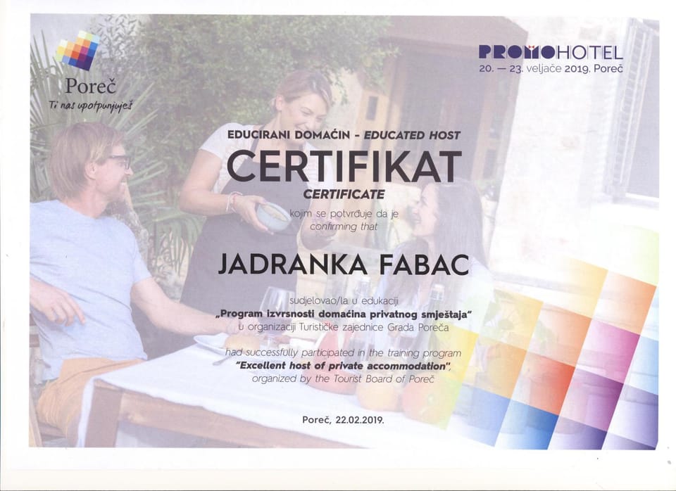 Text overlay, Certificate/Award