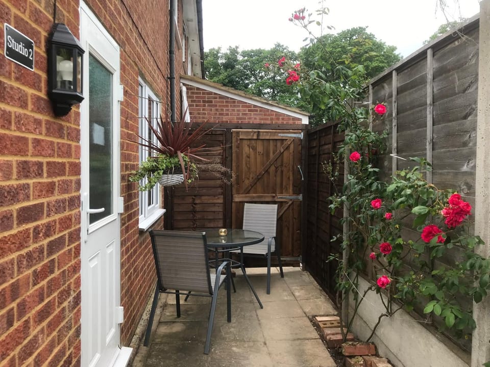Property building, Patio, View (from property/room), Balcony/Terrace