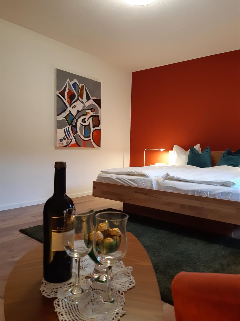 Photo of the whole room, Bedroom, Garden view, Mountain view, Quiet street view