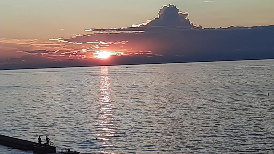 Sea view, Sunset