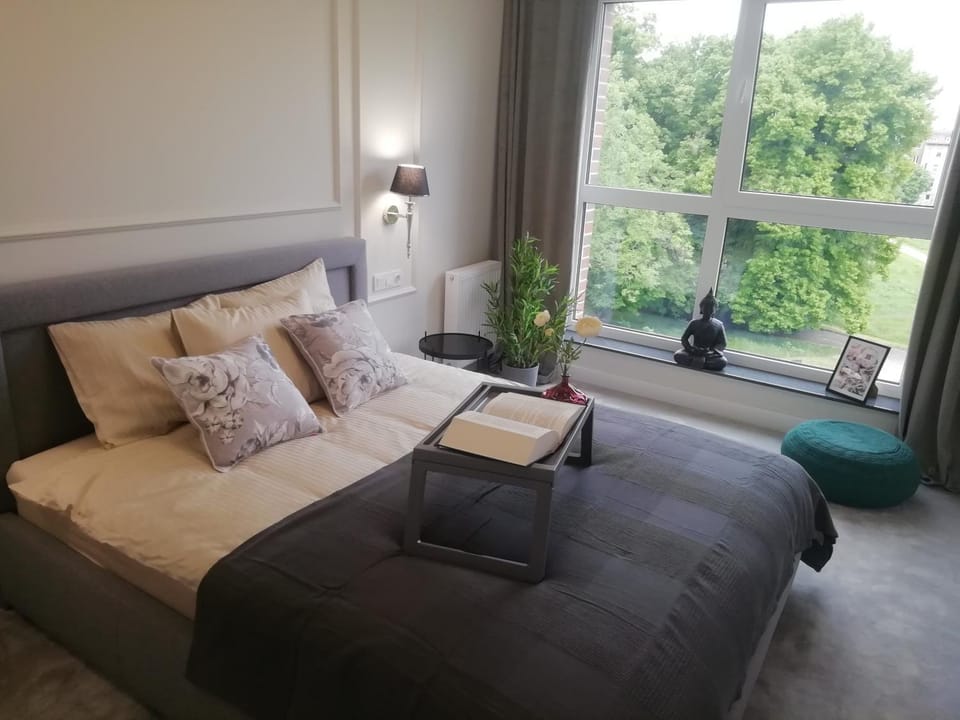 Gdańsk Old Town, view Park, free parking Apartment in Gdansk