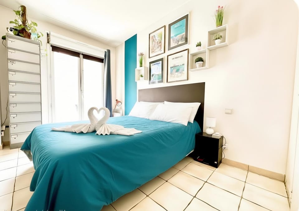 LE COSY Canet - Studio pour 2 personnes à 30m de la plage avec parking privé Apartment in Canet-en-Roussillon
