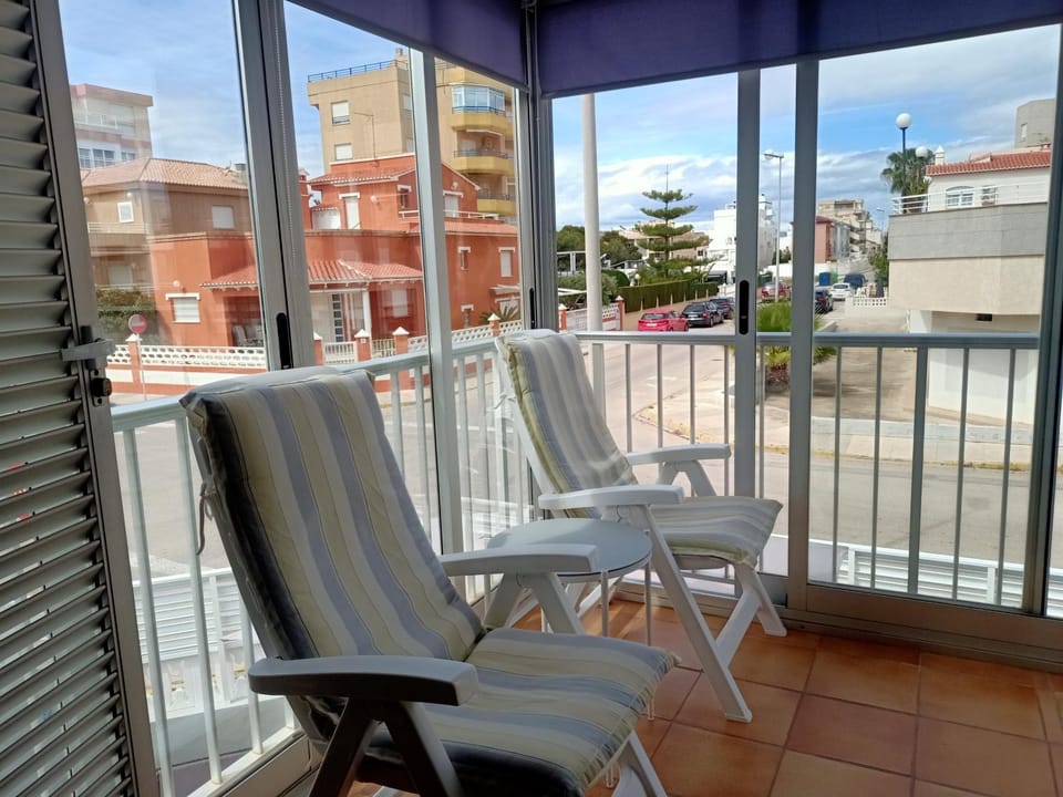 Day, View (from property/room), Balcony/Terrace, sunbed
