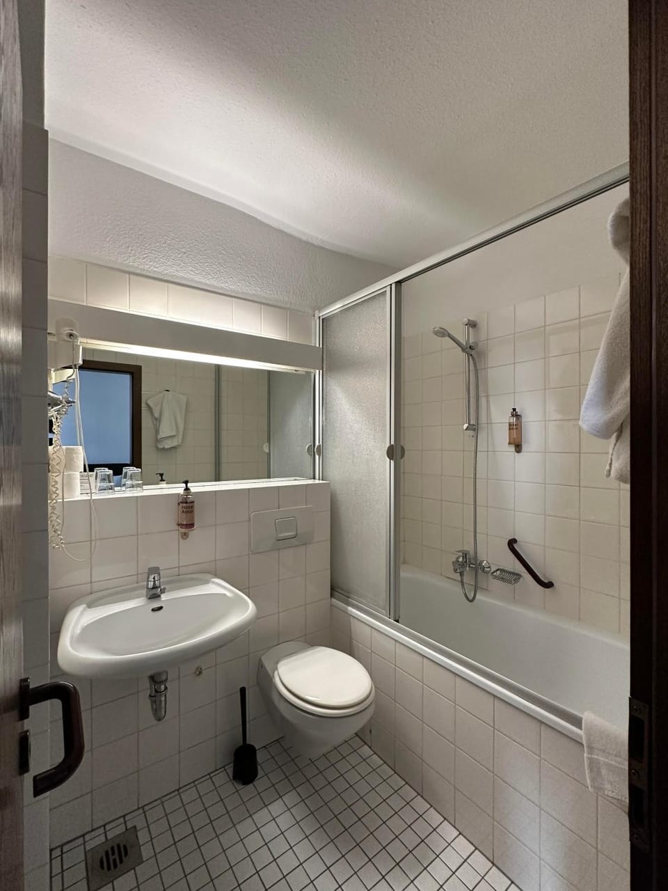 Shower, Toilet, Staff, Bathroom, Photo of the whole room