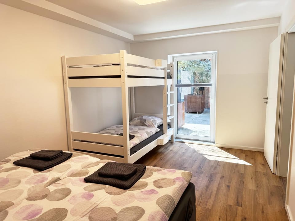 Bed, Photo of the whole room, Bedroom, bunk bed