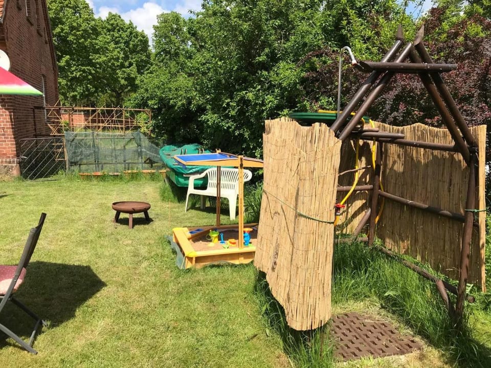 Patio, Children play ground, Garden