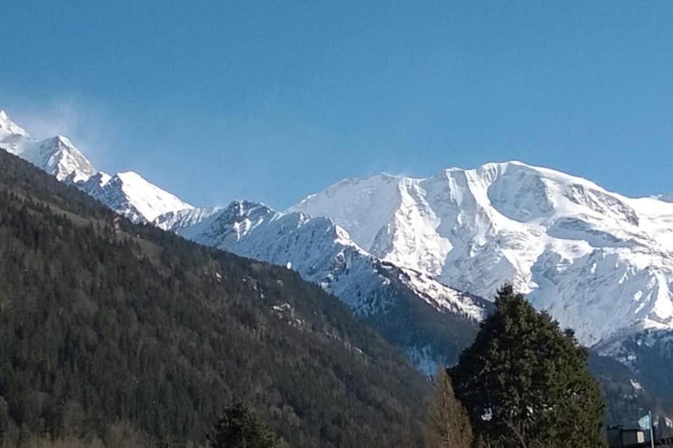 Appartement spacieux proche des télécabines et du centre ville avec jardin privé Cabin in Saint-Gervais-Bains