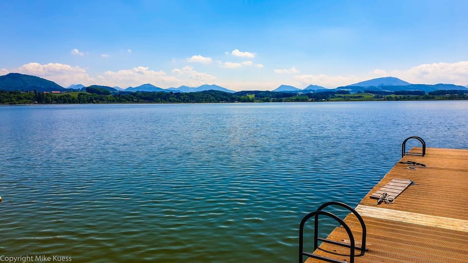 Natural landscape, Lake view