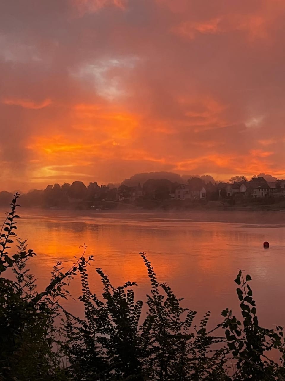 Natural landscape, River view, Sunrise, Sunset