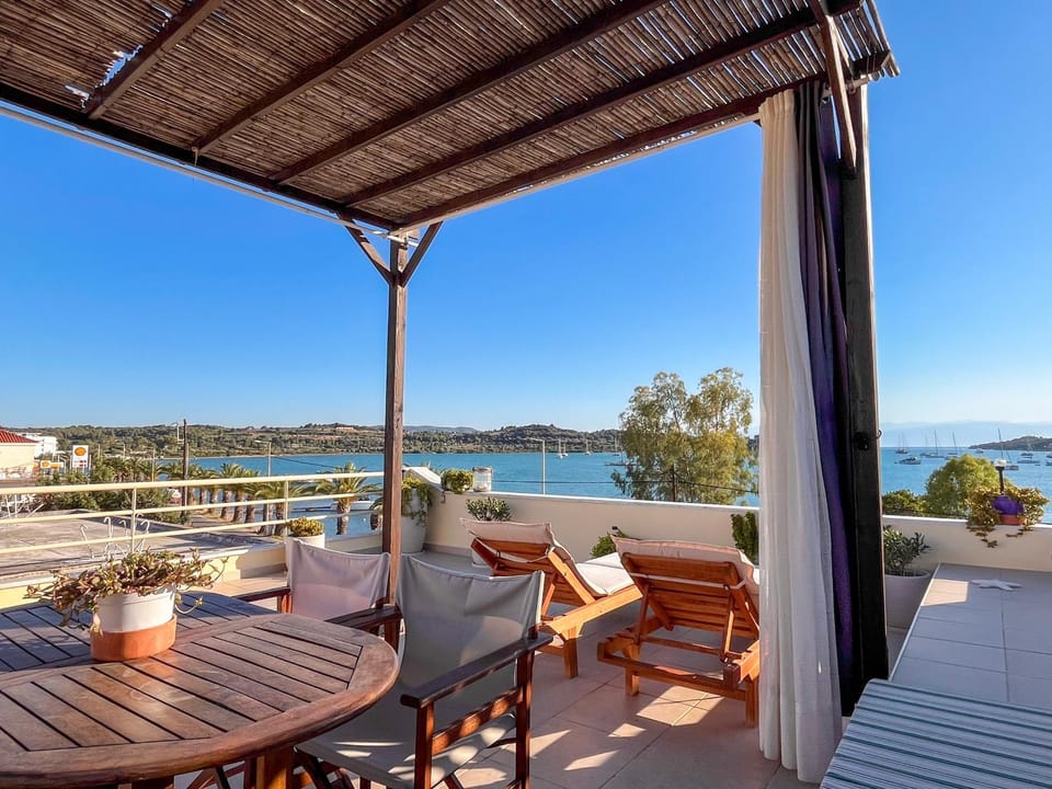 Balcony/Terrace, Dining area, Sea view
