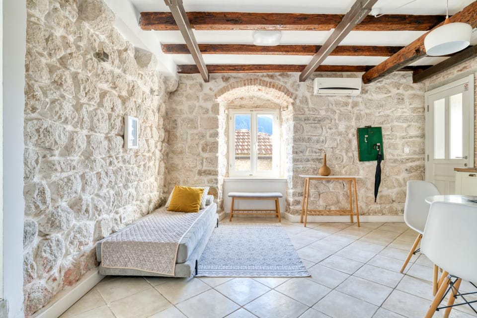 Best view! Rooftop with Garden - Old Town Nr404 Apartment in Kotor