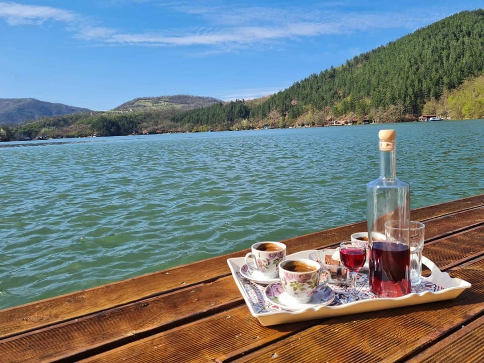 Natural landscape, Lake view