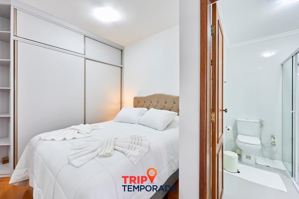 Apartamento a 300 metros do centrinho do Capivari - Residencial La Villete Apartment in Campos do Jordão