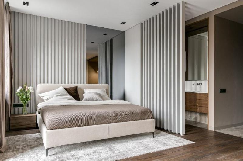 Bed, Seating area
