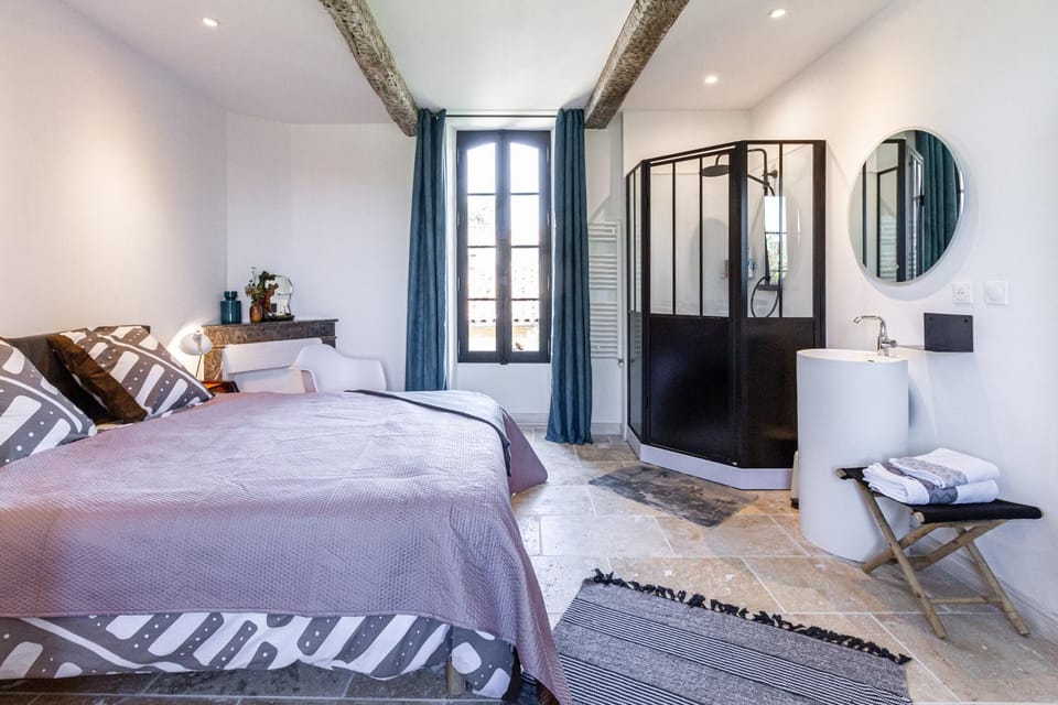 B&B du Couvent, vue château Bed and Breakfast in Occitanie