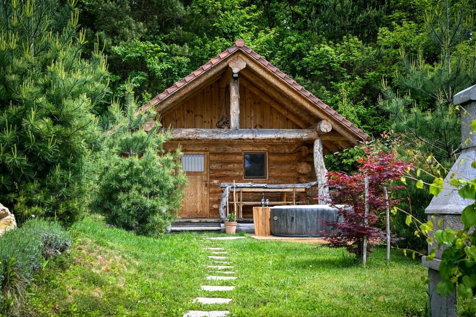 Hut at the forest, 1,5 hour from Bled House in Slovenia