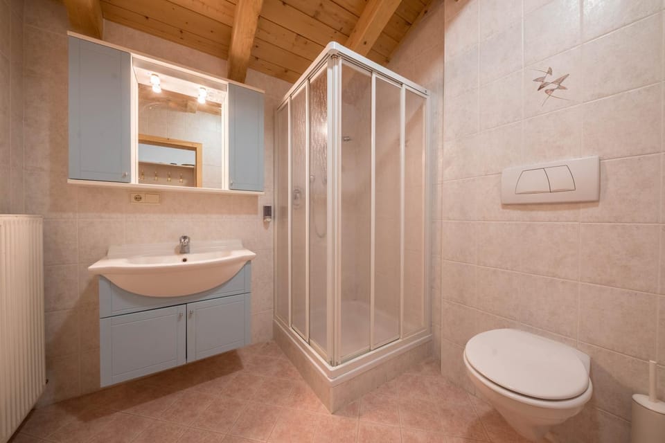 Bathroom, Living room