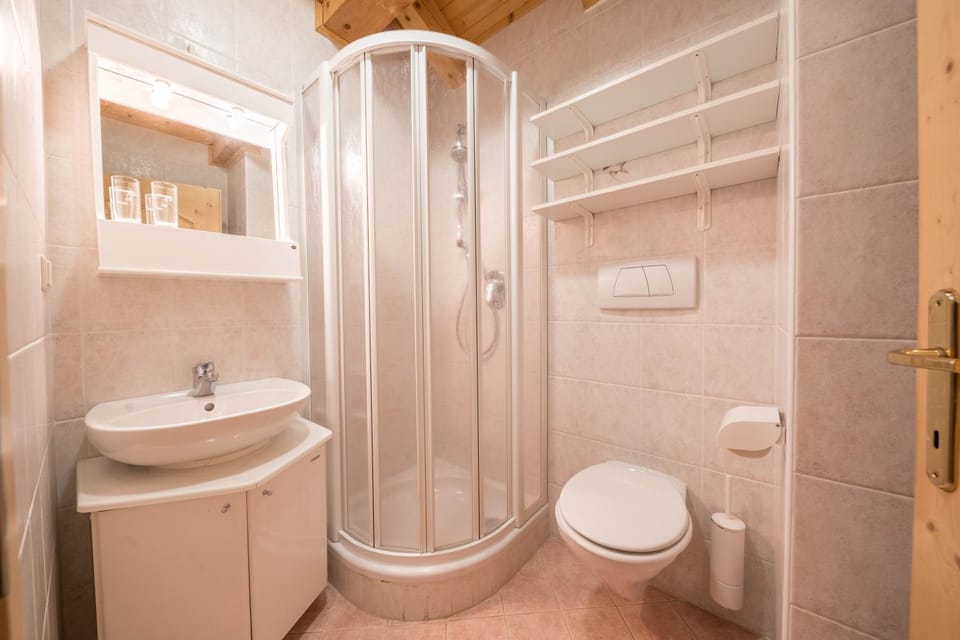 Bathroom, Living room