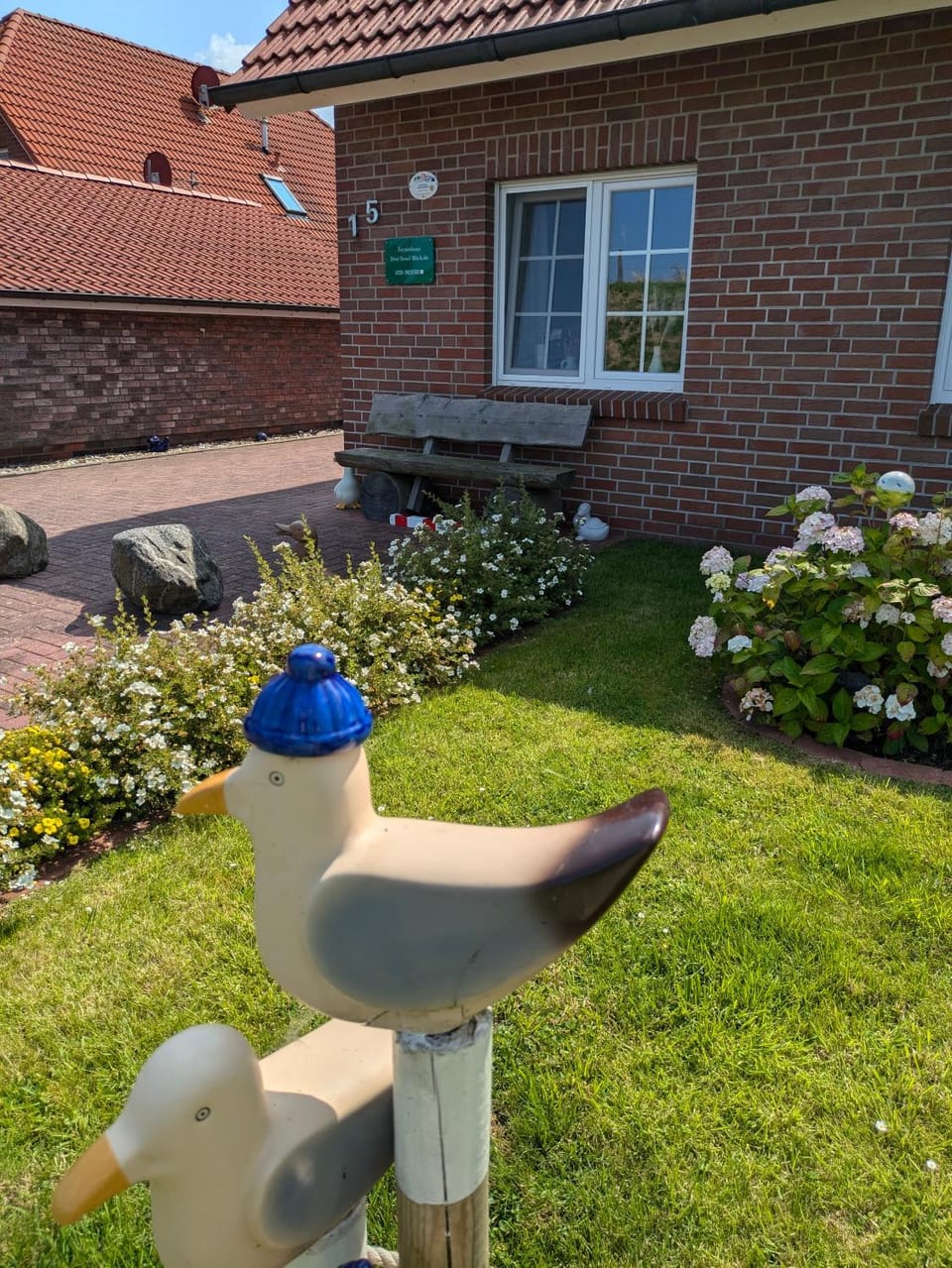 Property building, Day, Summer, Garden, Garden view