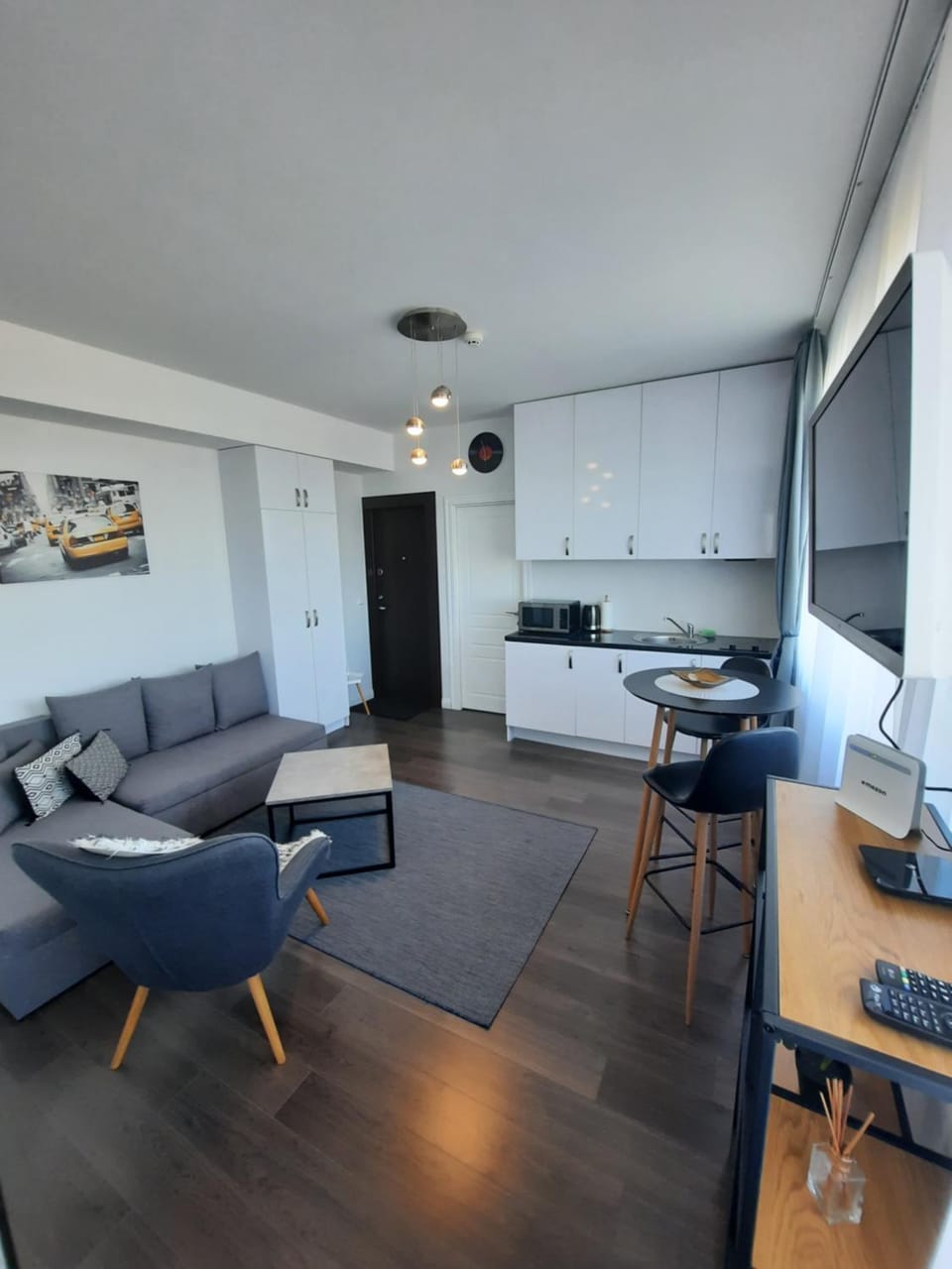 Klaipėda city panoramic view Apartment in Klaipėda