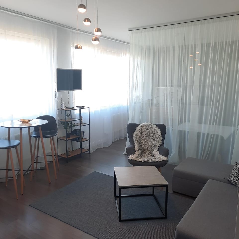 Klaipėda city panoramic view Apartment in Klaipėda