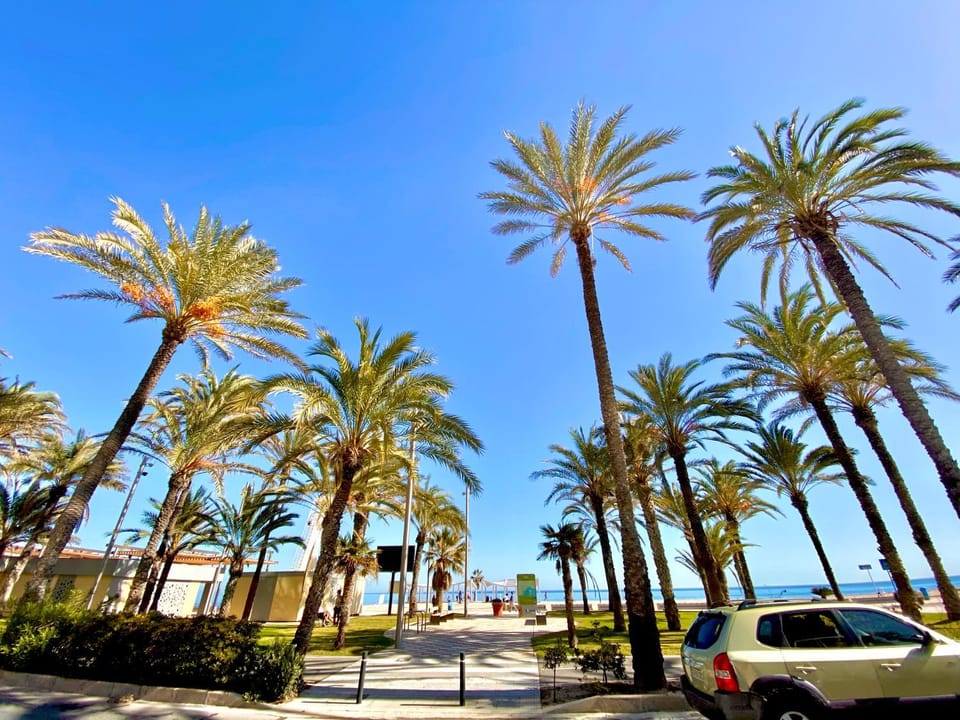 Nereo 7 Primera Linea de Playa San Juan Piscina, Parking wifi Inmobiliaria Leo Apartment in Alicante