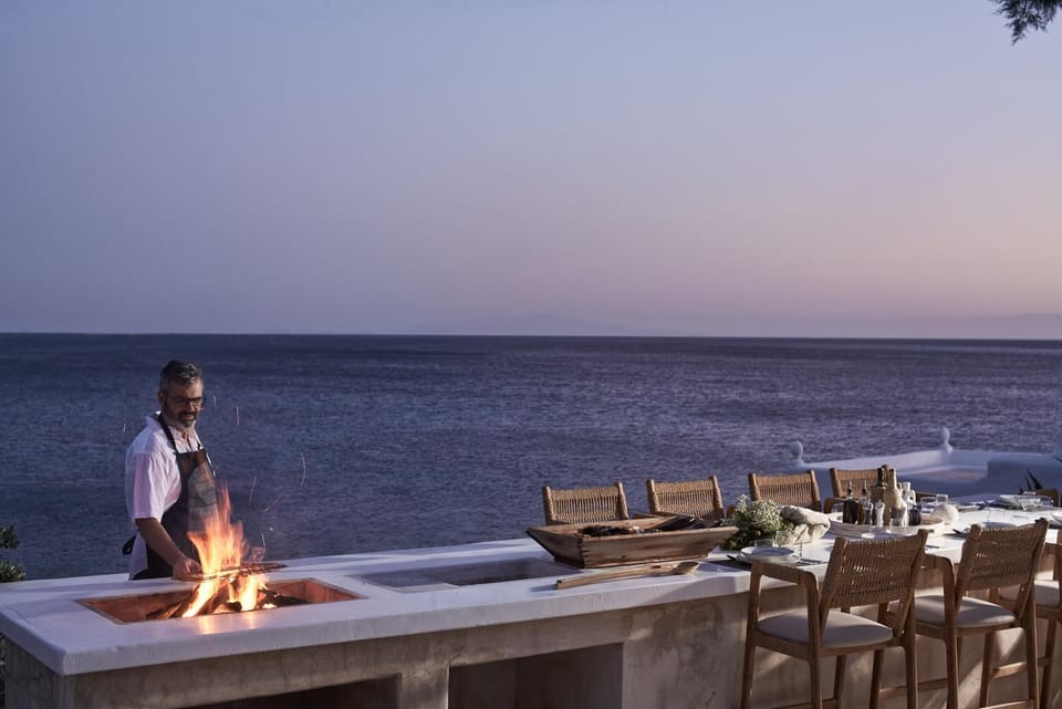 BBQ facilities, Sea view