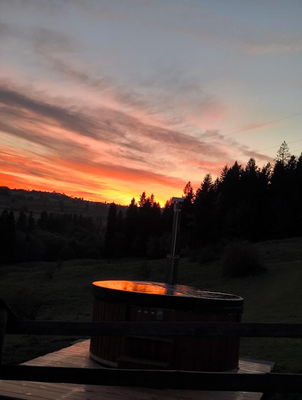 Natural landscape, Sunset