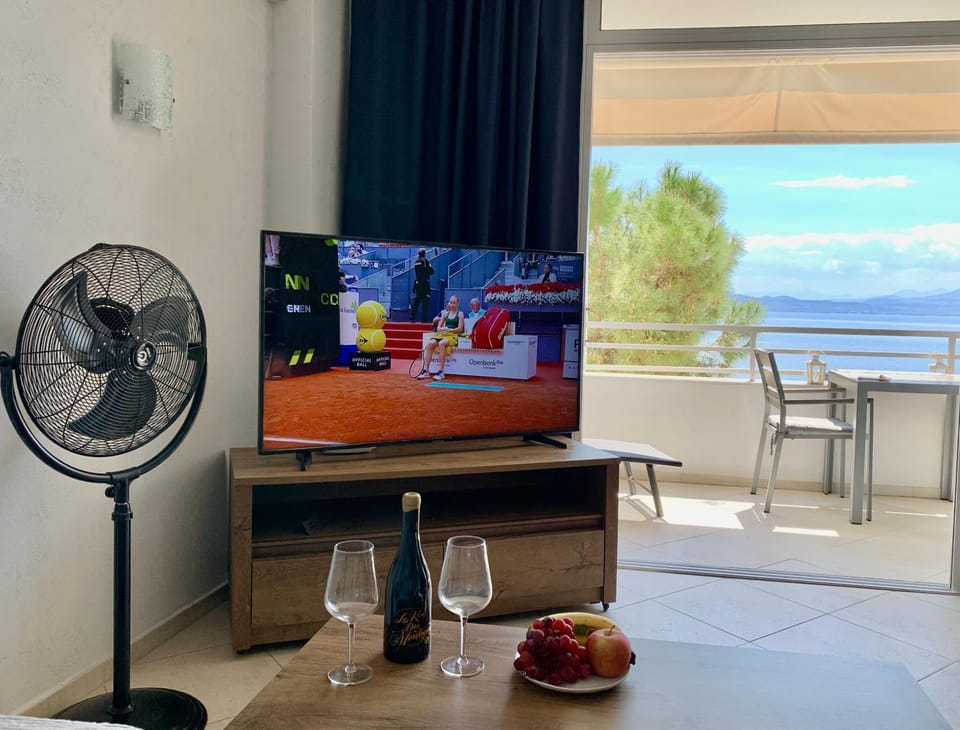 Communal lounge/ TV room, Sea view