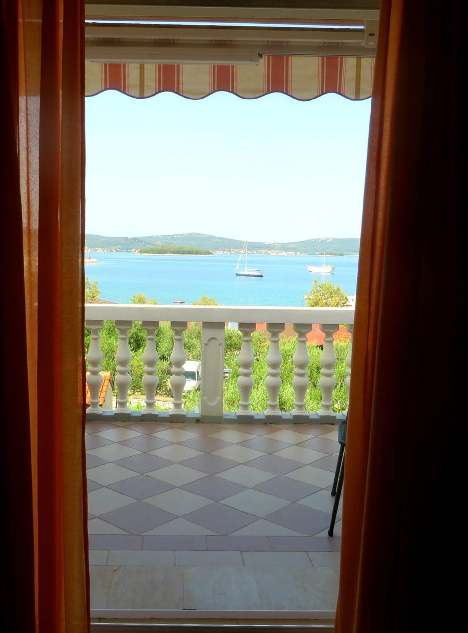 Natural landscape, Balcony/Terrace, Sea view